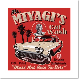 Miyagi's Car Wash Posters and Art